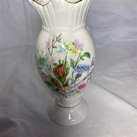 aynsley vase wild tudor|aynsley wild tudor vase boxed.